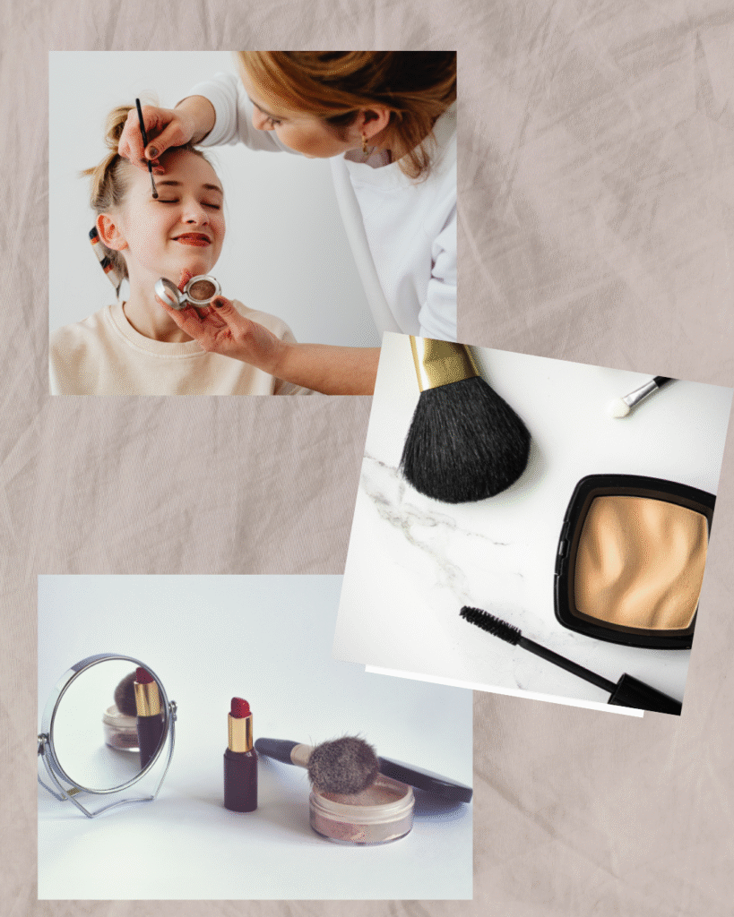 beige elegant collage beauty instagram post